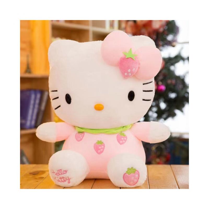 Hello Kitty 30CM plush toys, cute soft doll toys, girls' birthday gifts