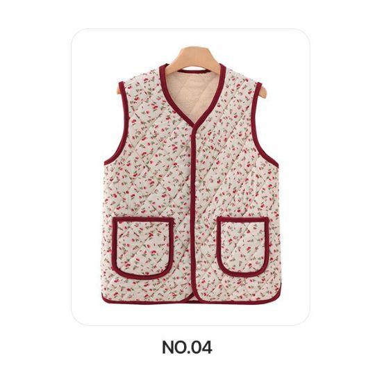 Thick Warm Fleece-Lined Vest/korean kimjang vest (Free Size) / kimchi vest / korean vest