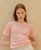 YUPPE Cable Color Knit_Pink