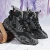 Winter Men's Shoes Velvet Warm Large Cotton Shoes Northeast Snow Boots Men's Waterproof and Non-slip High-top Sports Shoes