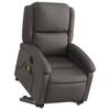 VidaXL Electric Massage Recliner, Relaxation Chair with Adjustable Backrest and Footrest, Salon Seat 3204277
