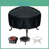 Outdoor Garden Bbq Grill Cover With Waterproof Uv Resistant Oxford Fabric For Fire Pit