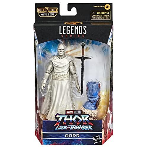 Hasbro Marvel Legends Series Thor: Love and Thunder Gore F1406 Authentic 6-inch (15cm) Action Figure with 3 Build-a-Figure Accessories