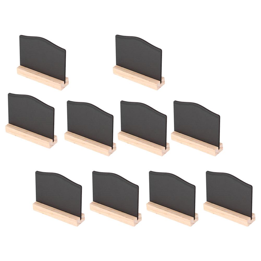 10 Stück/Set Weihnachtliche Dekorative Mini-Display-Tafel Ornament für Heimparty Bar Dekor