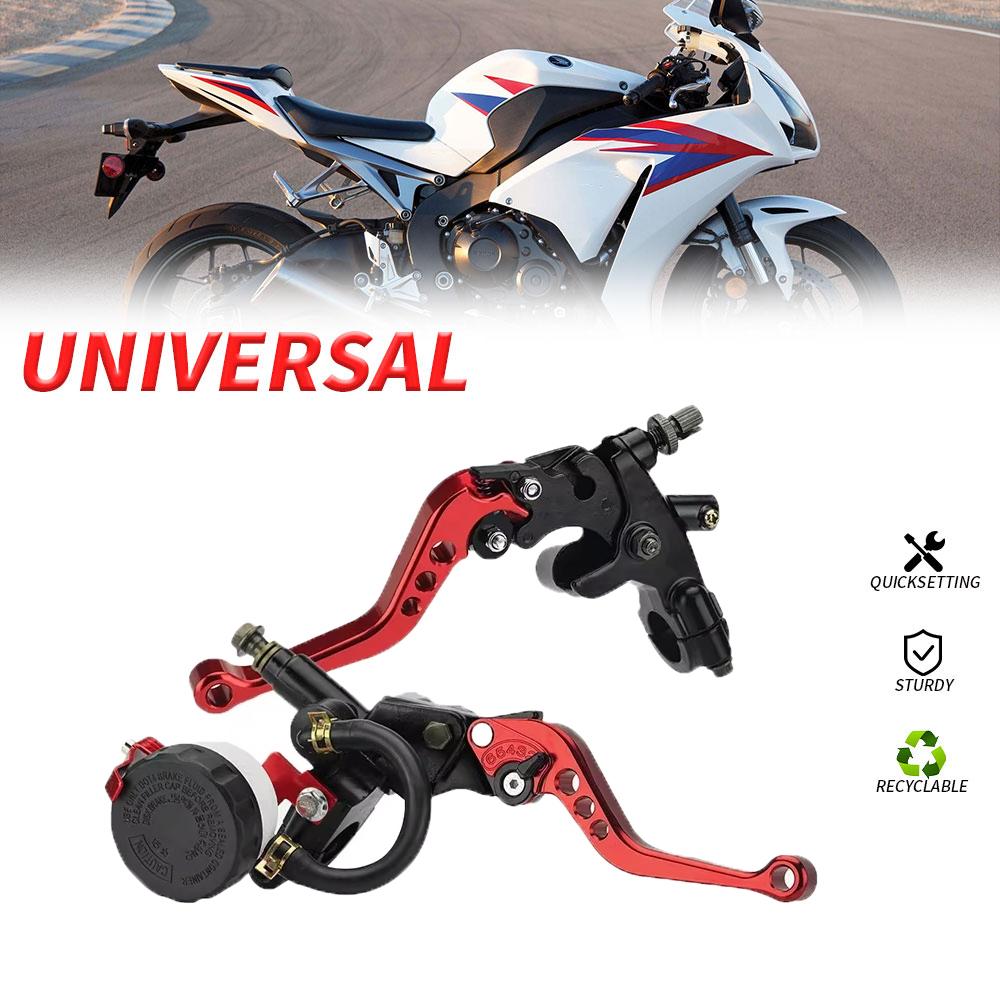 7/8" 22mm Universal Brake Clutch Pump Lever Set Hydraulic Master Cylinder For HONDA KTM YAMAHA CRF125 250 Ebike Motorcyle Parts