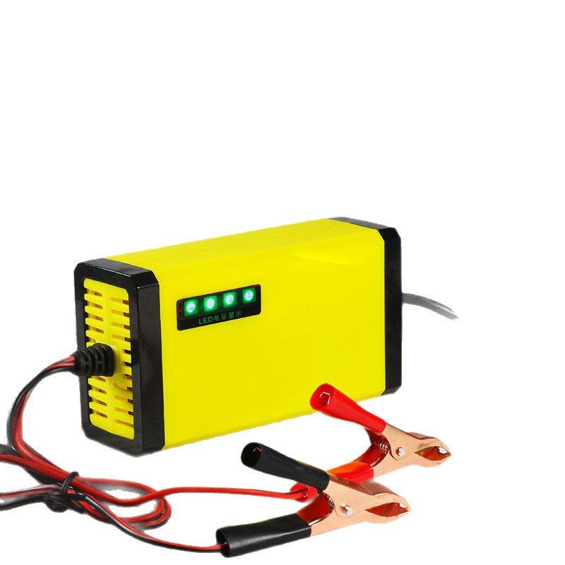 12V 6A Intelligent Car & Motorcycle Battery Charger with Automatic Repair Function