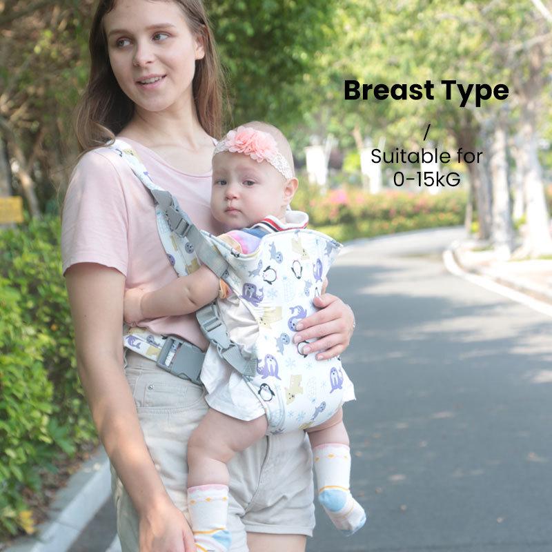 Multifunctional Baby Front-Facing Sling & Waist Stool for Infants and Toddlers