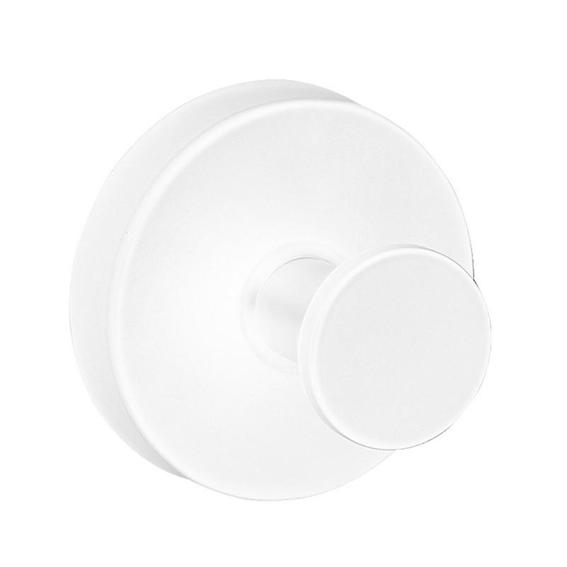 

Sturdy Adhesive Shower Hooks in Stainless Steel, Hold Without Drilling, Perfect for Glass and Tile Surfaces 1