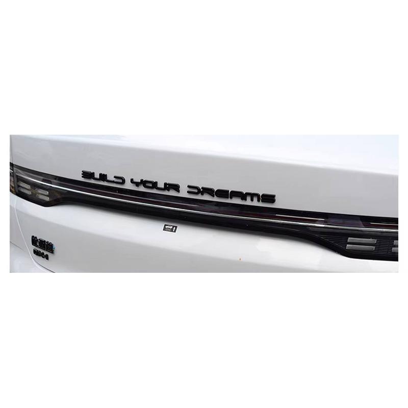 For BYD King Seal 5 DM-i Car Front Rear Badge Sticker Cover Tail Emblem Decal Exterior Modification Accessories