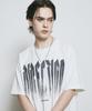 BUNKERBUSTER Shadow Gradient Typography Short Sleeve T-Shirt Mq2Tu255_Off White