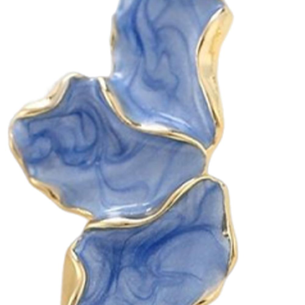 Irregular Petal Earring Summer Jewelry Gift Flower Stud Earrings Geometric Earrings for Women