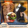 80W Professional Electric Turkish Kebab Knife Portable Cordless Meat Cutter Handheld Turkish Kebab Slicer