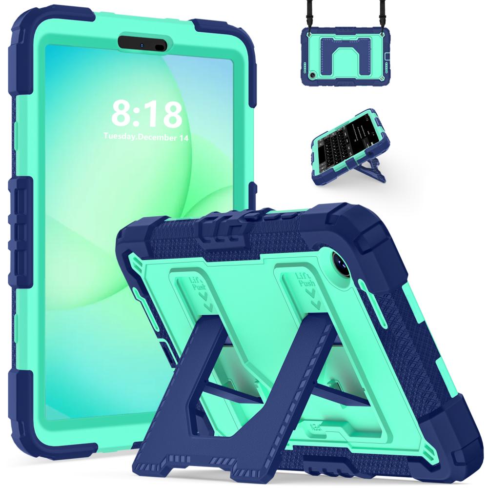 Robuuste Armor Tablethoes Voor Samsung Galaxy Tab A11 LTE 8,7  A11 8,7 inch X133 X135 Heavy Duty Schokbestendige Standaard Harde Cover Tab A11 8.7inch
