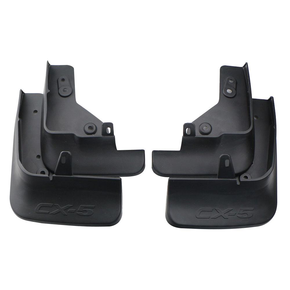 

Для Mazda CX5 CX-5 2017 2018 2019 Накладки брызговиков 4 шт. Передние Задние Брызговики Защита от брызг Защитные брызговики Аксессуары чёрный