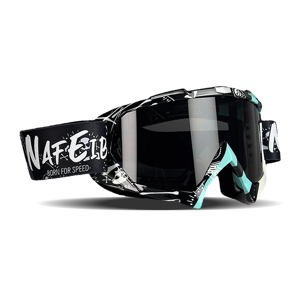 Nuovissimi occhiali da moto per uomo, occhiali da sole da motocross, occhiali da sicurezza protettivi, occhiali da casco per visione notturna, occhiali da guida vintage