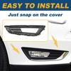 Fog Light Frame Lamp Trim Grill Cover Under Front Bumper For Ford Focus Titanium 2015-2018 FO1038157 FO1039157  Car Accessories