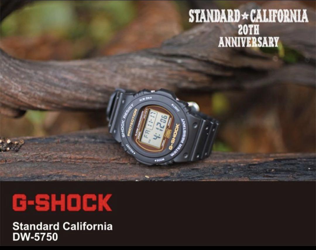 

[Б/У] STANDARD CALIFORNIA 20-летняя юбилейная модель G-SHOCK DW-5600
