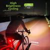 1200LM High Brightness Bicycle Light, Aluminum Alloy Mount, 4500mAh Battery, Cycling Lamp for Mountain & Road Bikes Night Riding