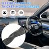 1 Pair Car Seat Open-Mouthed Gap Filler Organizer Waterproof Car Seat Gap Plug Strip with 2 Grooves Auto Interior Accessories