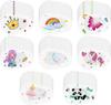 Children's Full Coverage Amblyopia Eye Patch for Strabismus Correction and One-Eyed Occlusion Training