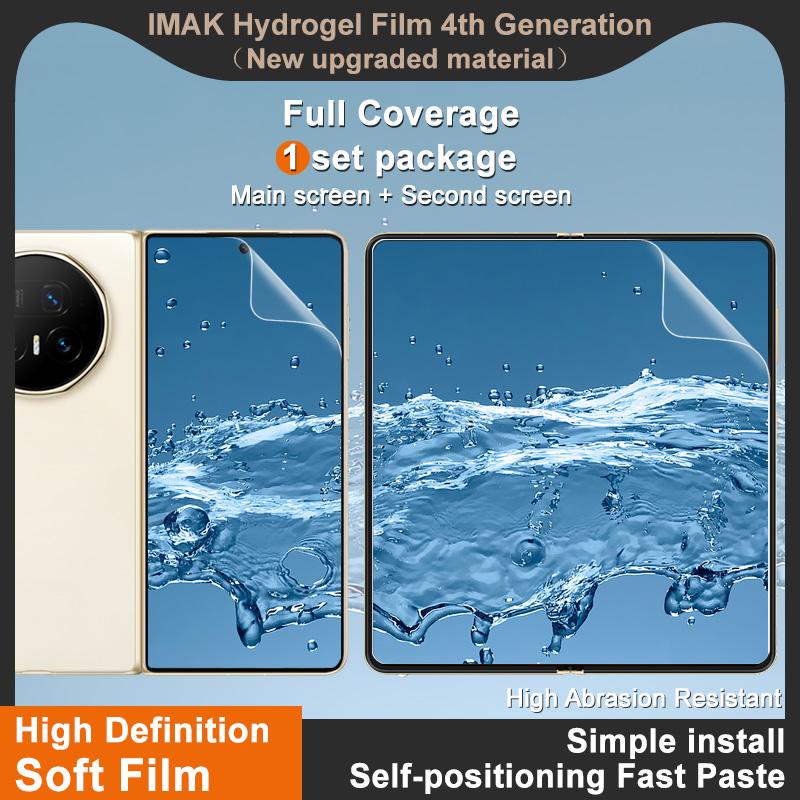 For Honor Magic V5 5G Glass IMAK Hydrogel Film 4th Generation Full Coverage Screen Protector
