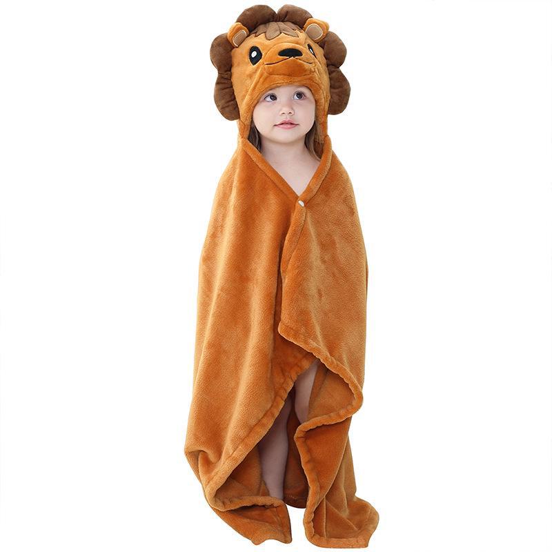 

Фланелевое одеяло для новорожденных MICHLEY 70*100 Blanket львиный