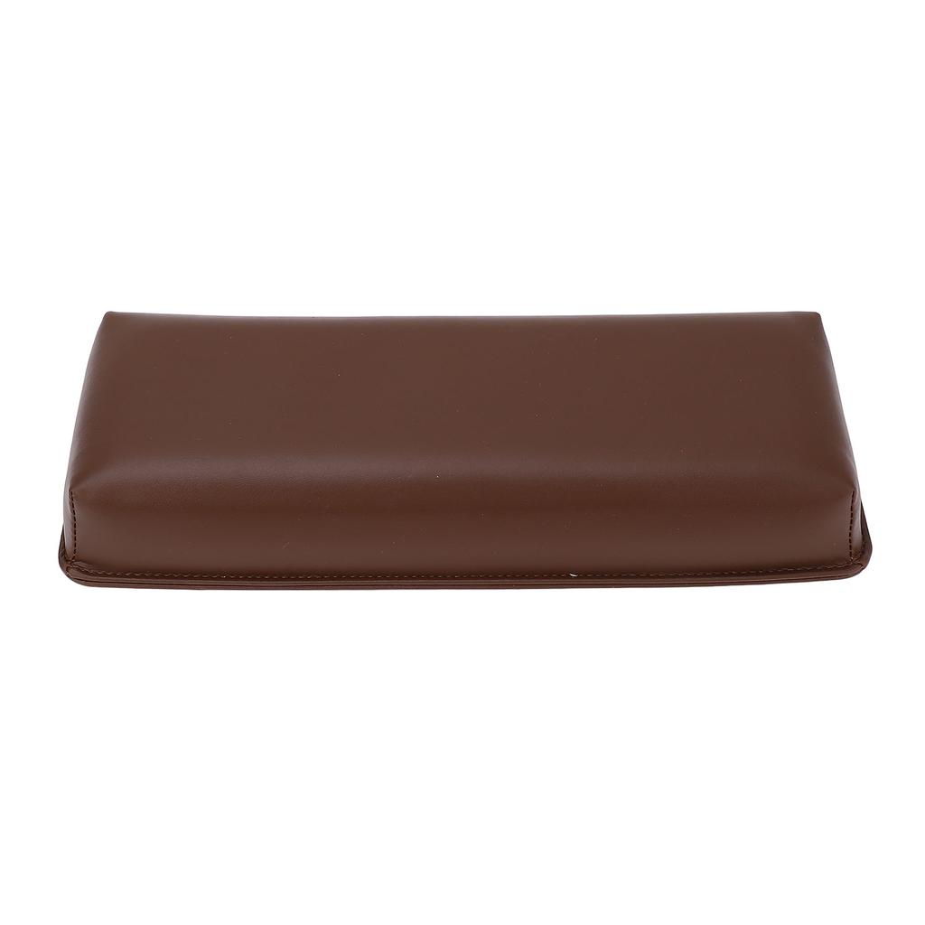 Nail Art Hand Pillow with Rectangular Dual Color Pad PU Leather Wrist Rest Cushion for Salon and Hom