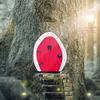 Wooden Fairy Gate Garden Fairy Door Miniature Accessories Smooth Edge Realistic Miniature Fairy Door Decoration