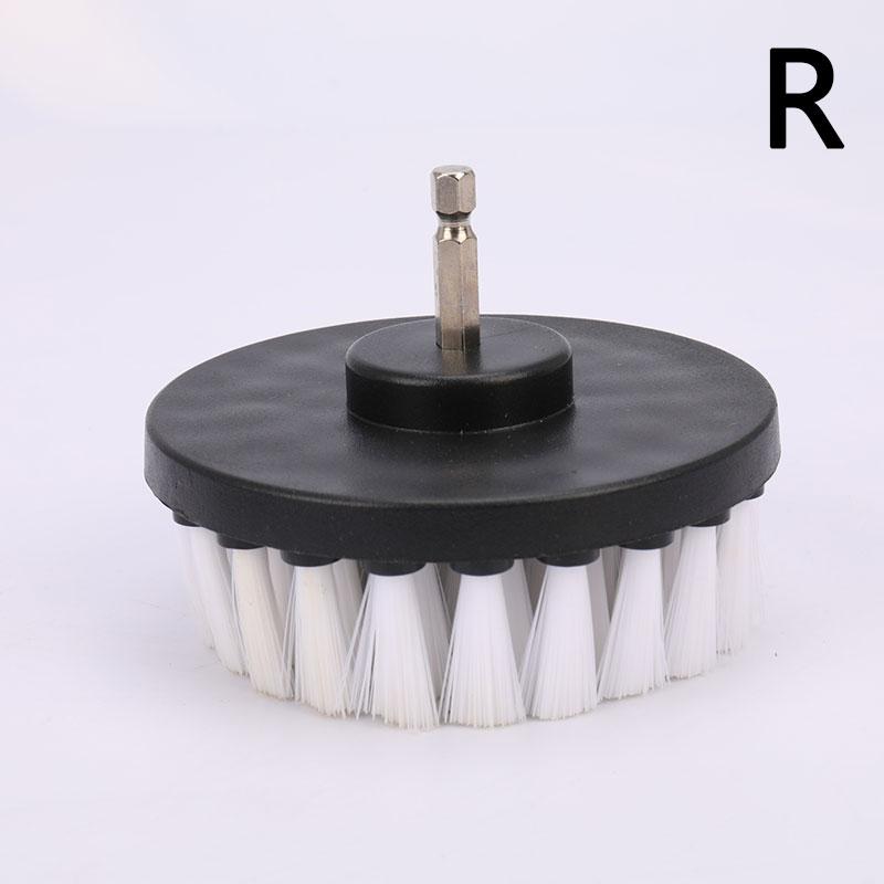 

Drill Brush All Purpose Cleaner Scrubbing Brush For Bathroom Surface Auto Care L білий