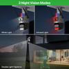 Nuova telecamera IP 4K 9MP HD EU Telecamera IP esterna Zoom 8X Tre lenti Doppio schermo Wifi Telecamera PTZ 4MP Luce della polizia Allarme Video sorveglianza Onvif ICSEE