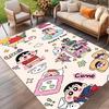 Cartoon comics Print Rug, Washable Floor Carpet, For Entryway Dorm Laundry Room Office Study, Home Decor Birthday Christmas Gift