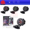 5V 1A 2.1A 12V 2 USB Car Charger Cigarette Lighter Socket Plug LED Voltmeter for Car Fast Chargering Adapter Voltage Monitoring