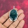 Moss Agate Pendant, Gemstone Jewelry 925 Solid Sterling Silver Pendant, Gift For Women Handmade Pendant