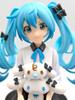 14Cm Anime Hatsune Miku Big Eared Dog Sitting Position Pvc Models Action Figure Decorations Toy Gift