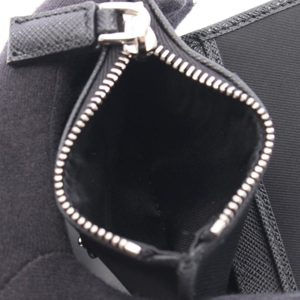 Used Prada PRADA Bi-fold Wallet Re-Nylon 2MC1282DMHF0002 Nylon Saffiano Leather Wallet Women's New