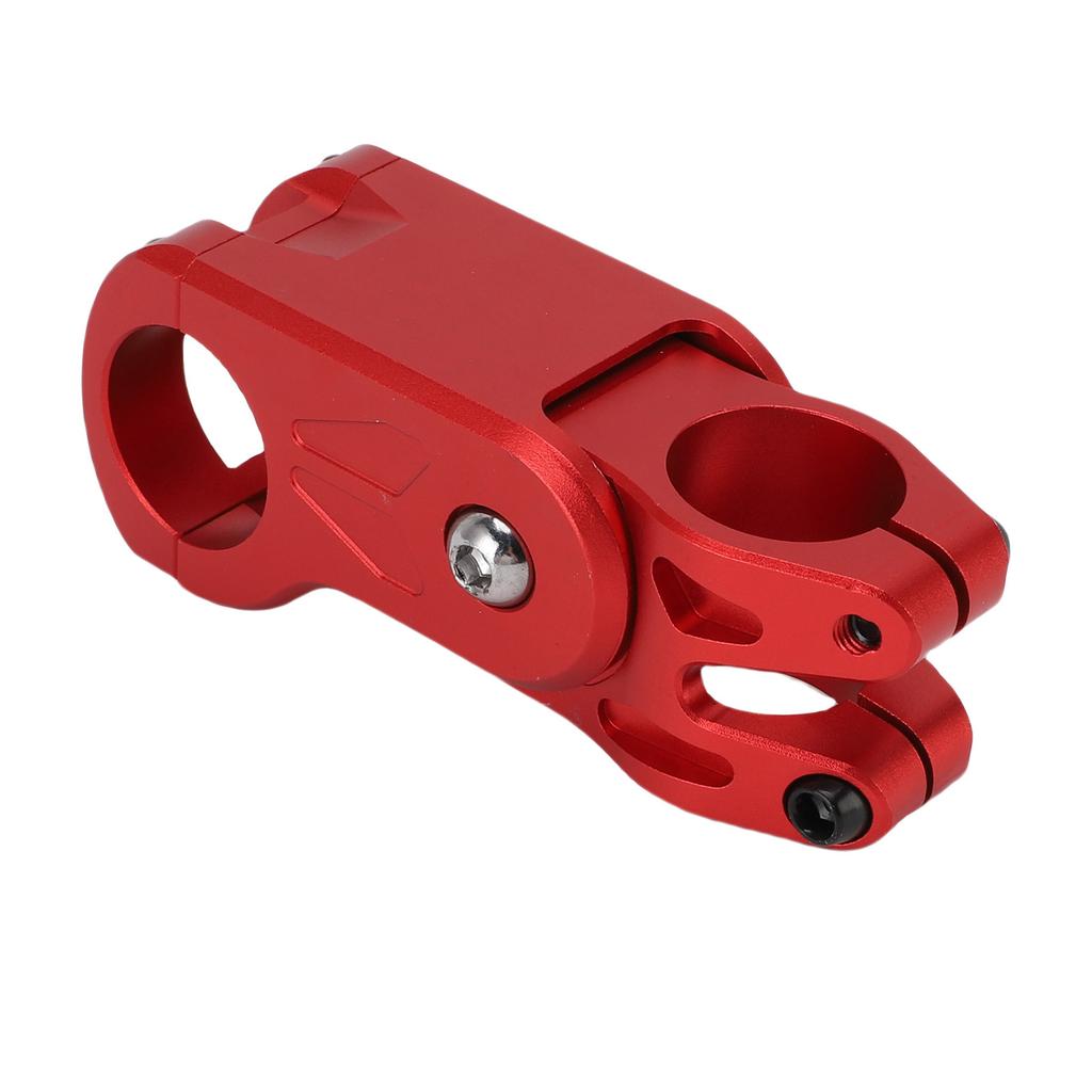 Bike Stem Red Aluminum Alloy Shock Absorbing Bicycle Handlebar Stem for Mountain Bike Road Bike