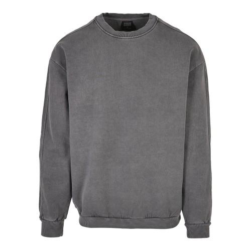 Urban Classics Mens Crew Terrycloth Sweatshirt