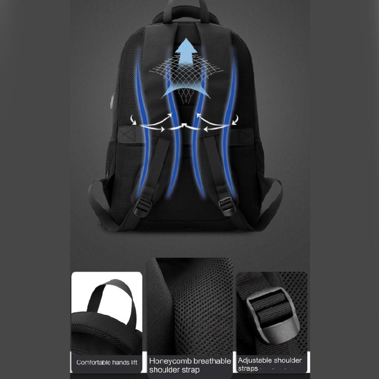 School Bag Daypack Travel Bag Laptop Rucksack Large Capacity Business Pack