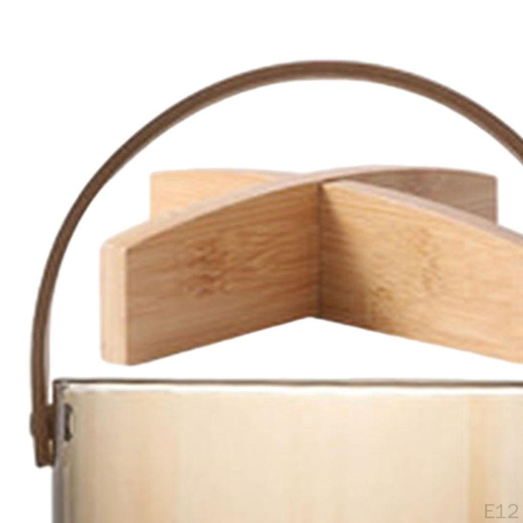 Glass Serving Tray with Handle Round Dried Basket Kitchen Supply for Parties Decor