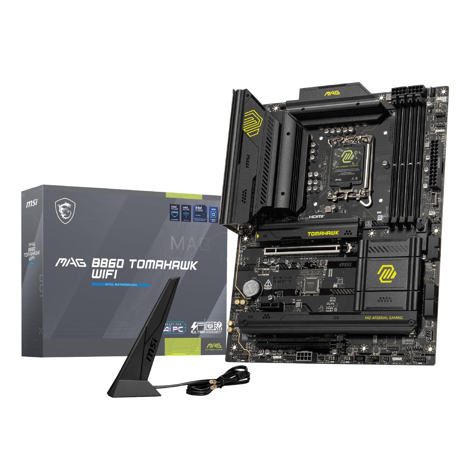 

MSI MAG B860 TOMAHAWK WIFI ATX Motherboard MB6681