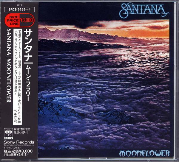 CD SANTANA - Moonflower SRCS6253PROMO Sony 1992 Japan ObiRock Used