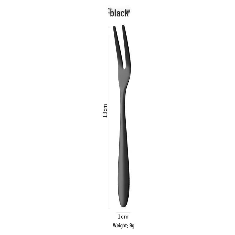 Ru Han 304 Stainless Steel Fruit & Dessert Forks - 4 Pack