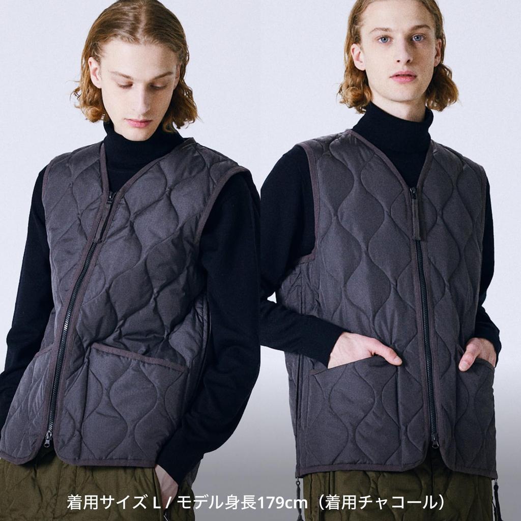 Taion Down Vest Black 001ZML-1