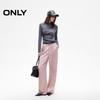 ONLY Women's 2025 Summer Beaded Loose Straight Leg Casual Pants