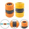 8pc Double Hose Connector For 1/2 Garden Hoses Repair Garden Hose Connector Hose Quick Connector For Balcony Irrigation