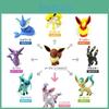 Premium Quality Pokemon Go Eevee Evolution Family Action Figure Toys Collection 4-5cm
