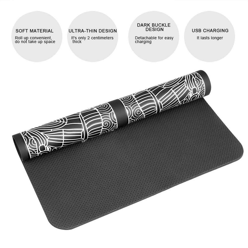 Foot Massage Mat EMS Foot Massager Pad 19 Modes 8 Gears Electric Foot Acupoint Massager Muscle Relieve Cushion Relief Pain Relax Feet