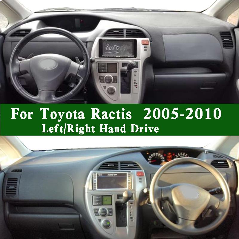 For Toyota Unveil Ractis NCP100 P10 P105 2005-2010 Dashmat Dashboard Cover trument Panel Pad Anti-Dirt Proof Dash Mat