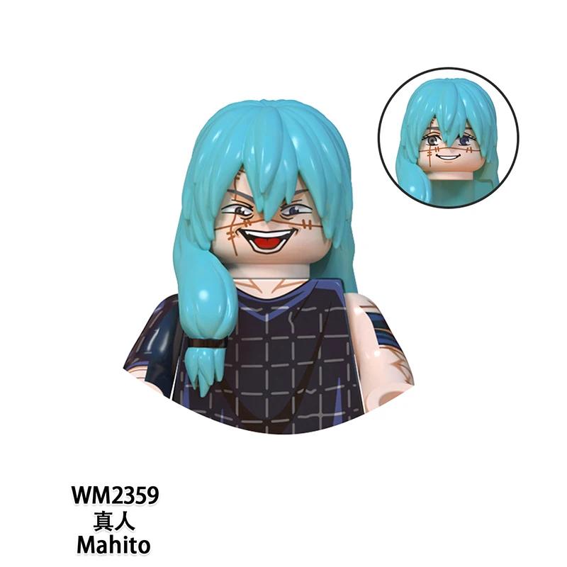 Anime WM6139 WM6140 WM6149 WM6201 Itadori Yuji Jujutsu Kaisen Set Mini Action Figure Toys Irthday Present Accessories