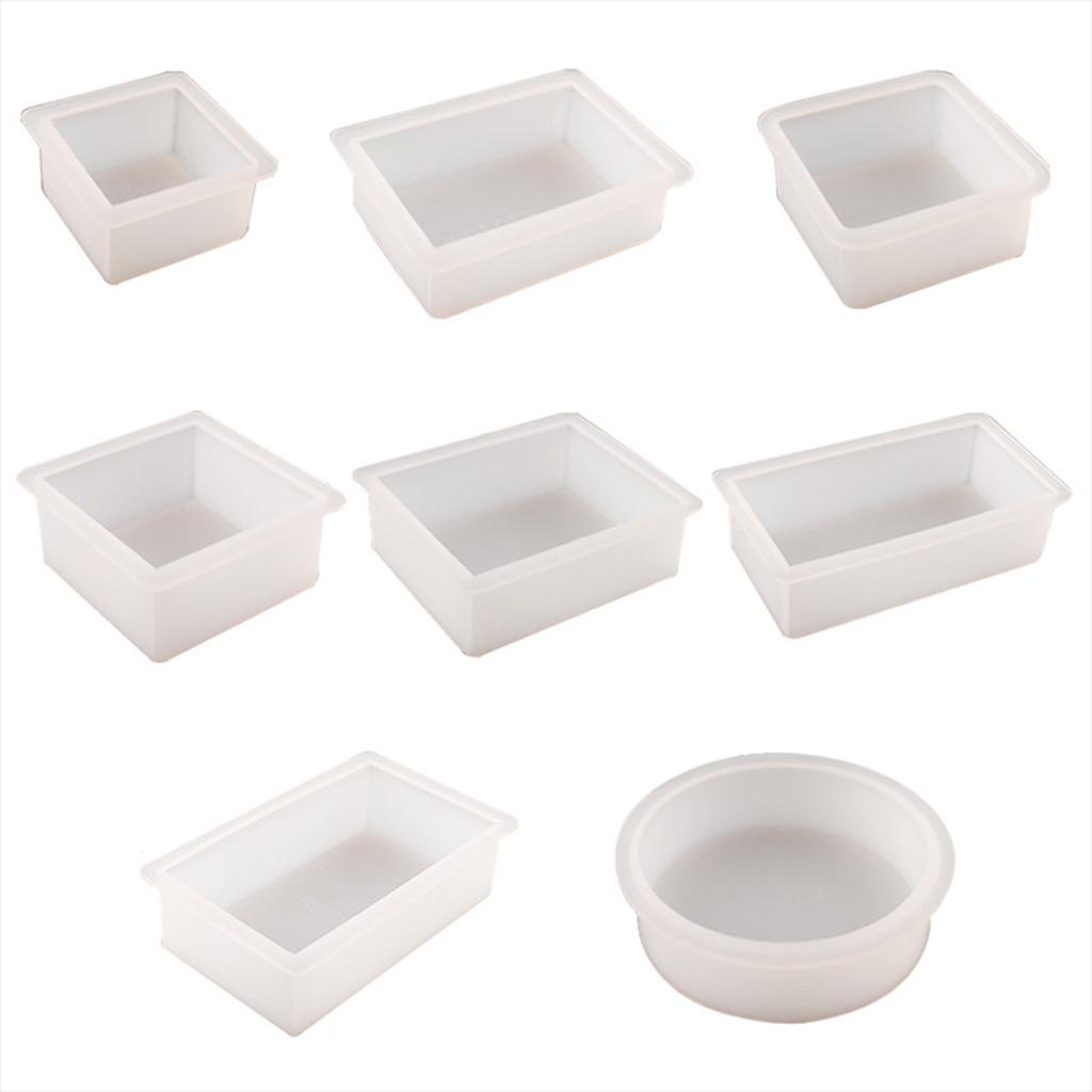 

8 шт. сушеных цветов, образцы, эпоксидная смола, формы для 3D-украшений в коробку, силиконовые формы для поделок, украшения, инструмент для литья